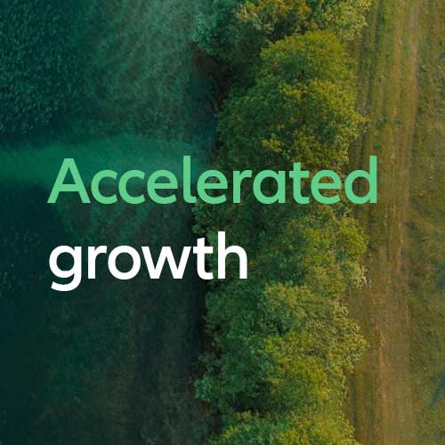 Accelerated growth